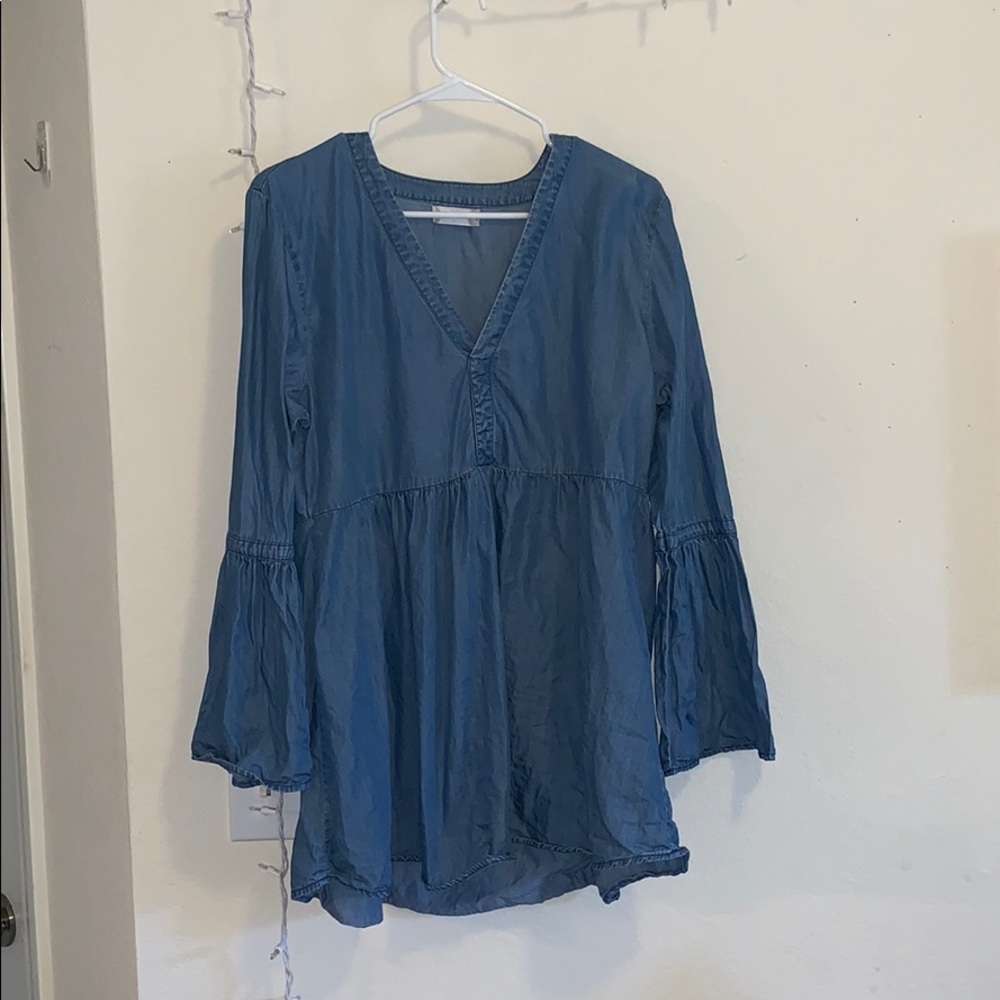 Altar’d State Jean Tunic top
